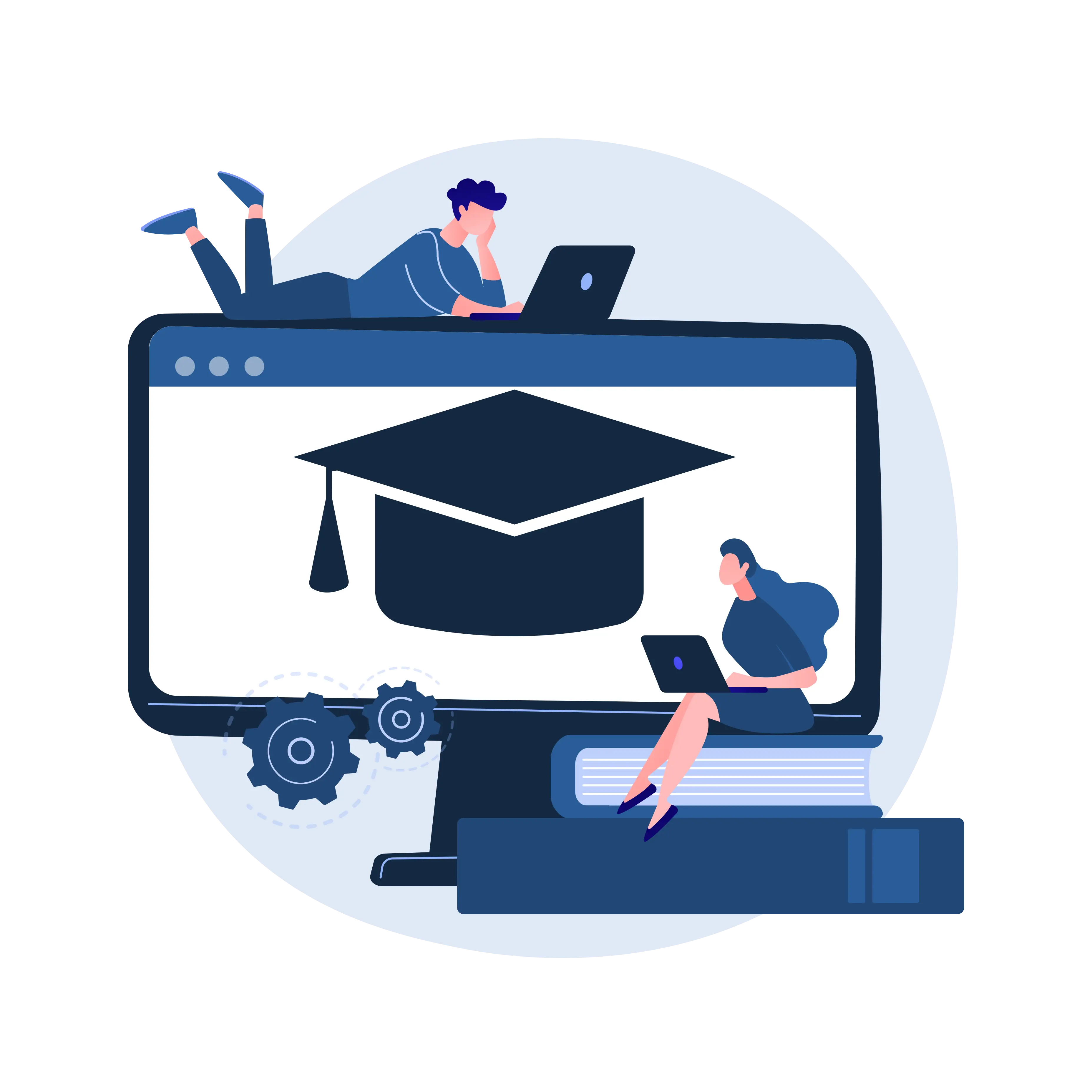 LMS Dashboard Preview